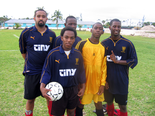 McGyver shown here with soccer ball.