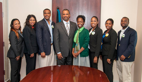 thebahamasweekly com minister fitzgerald applauds junior junior achievement bahamas