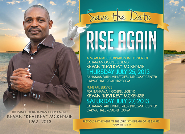 funeral flyer