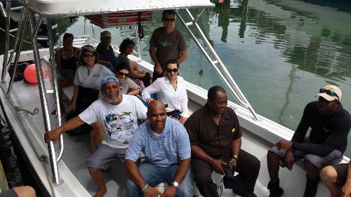 Int_l_environmentalists_tour_Clifton_Bay_with_STB_and_Coalition.July_29_2014.jpg