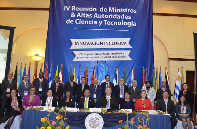 Ministro Strachan inauguró la IV Reunión de Ministros de Ciencia y Tecnología de las Américas en Guatemala