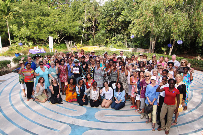 JMOTB-2015-Attendees-joining-on-The-Grand-Bahama-Labyrinth_-symbolic-bridge_-for-group-photo-photoDM.jpg