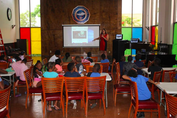 Gail_Woon__Founder__EARTHCARE________addresses_ICAN_Summer_Campers_on_Pollution__Climate_Change_and_Sea____Level_____Rise_at_Kevin_Tomlinson_Academy.jpg