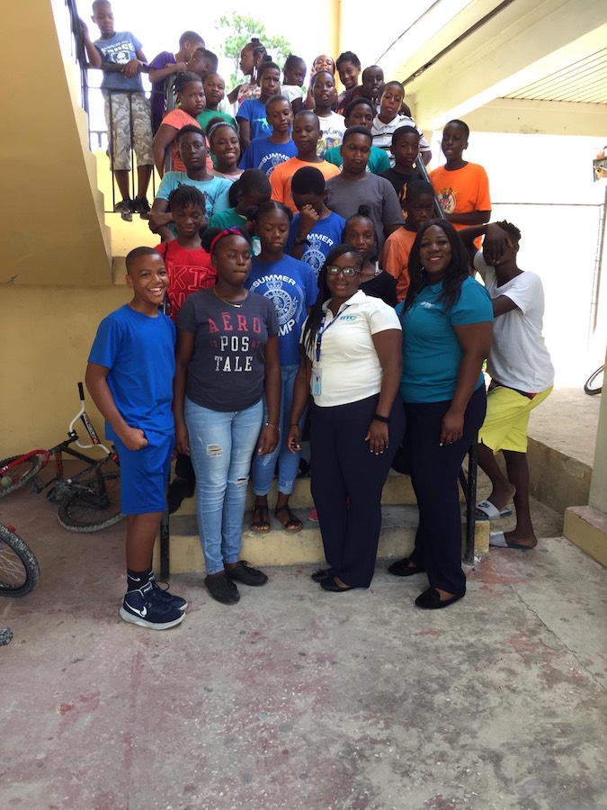 BTC_iVolunteers_Rashea_Burrows_and_Daneshia_McInstosh_with_Abaco_Campers.jpeg