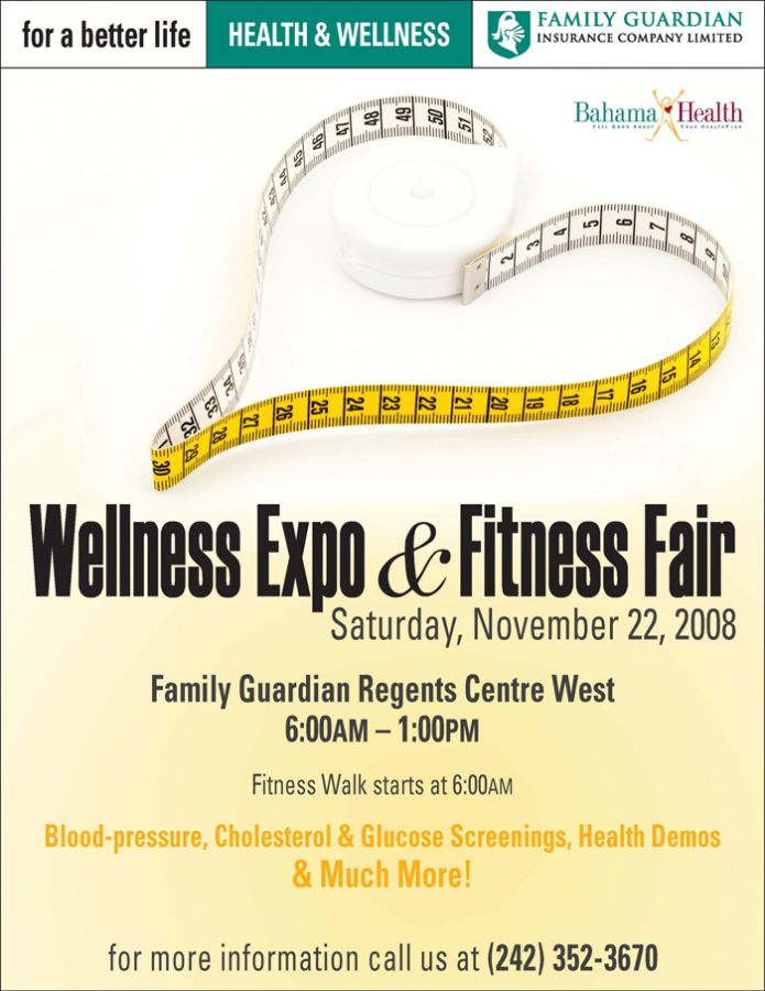 health fair announcement template