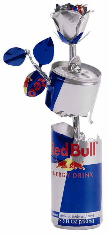 red bull can. Nassau, Bahamas - Red Bull Art